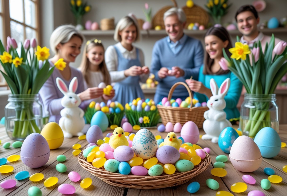 Saadan skaber du den perfekte paaske fest med slik og paaskepynt